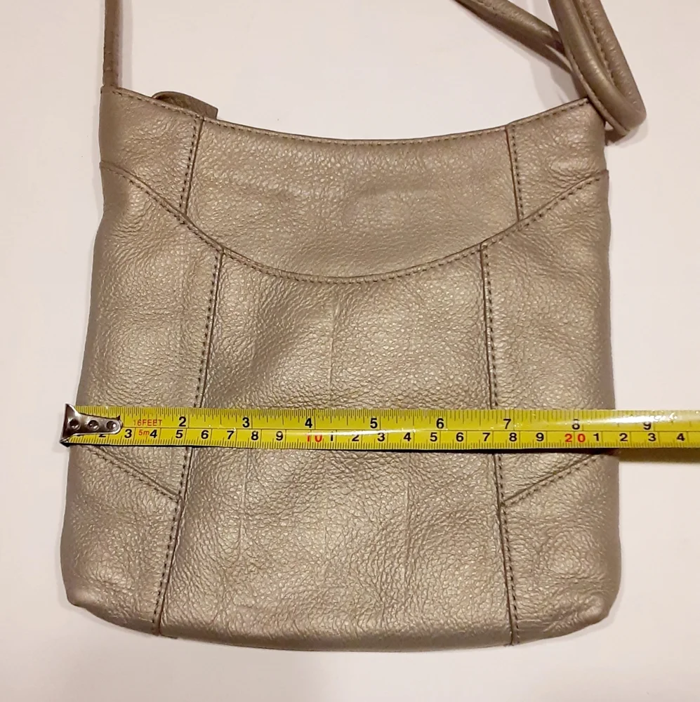 J.Jill Small Leather Metallic Purse - Picture 3 of 7